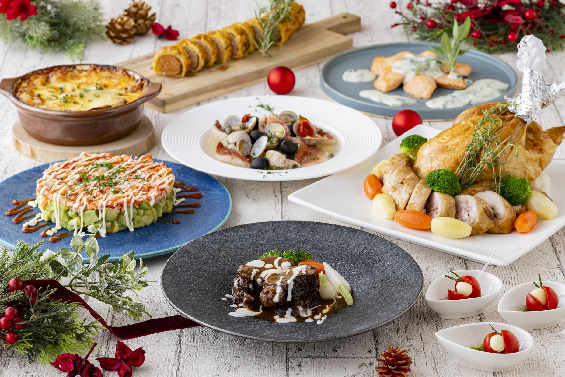 クリスマスランチ＆ディナーブッフェ