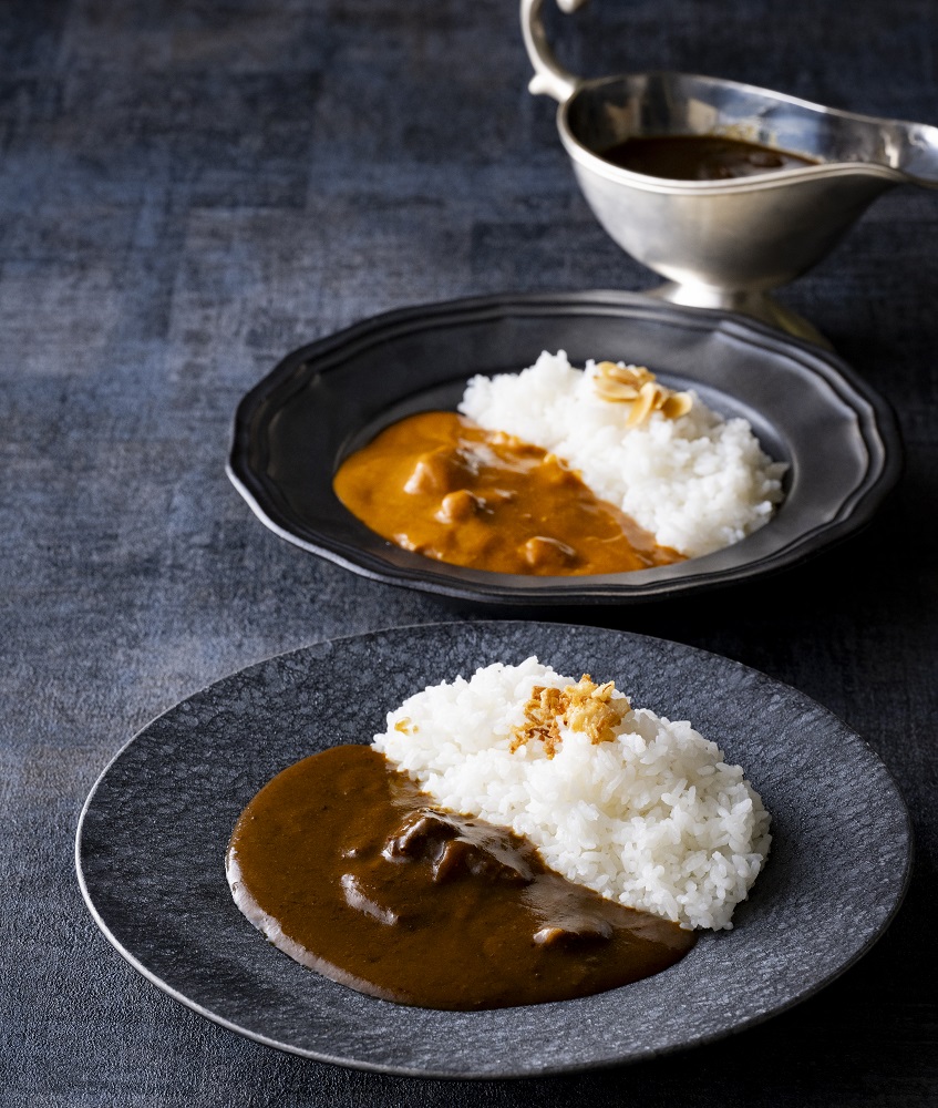 国産ビーフカレー,バターチキンカレー