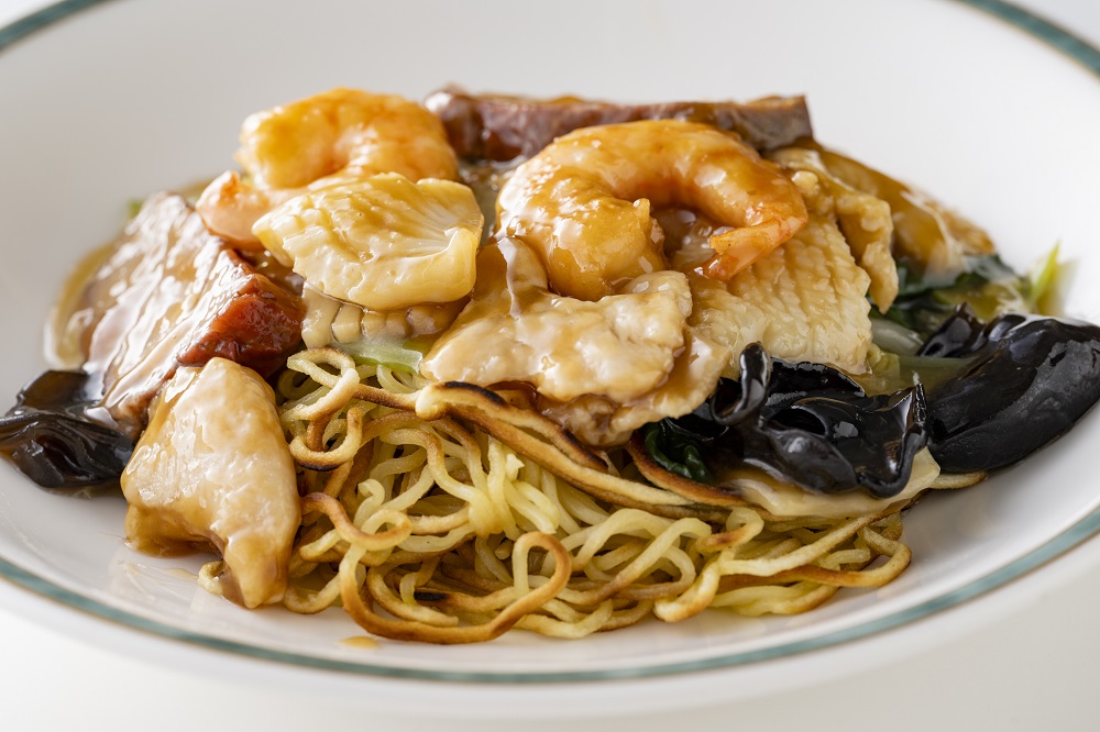 五目あんかけ焼きそば
