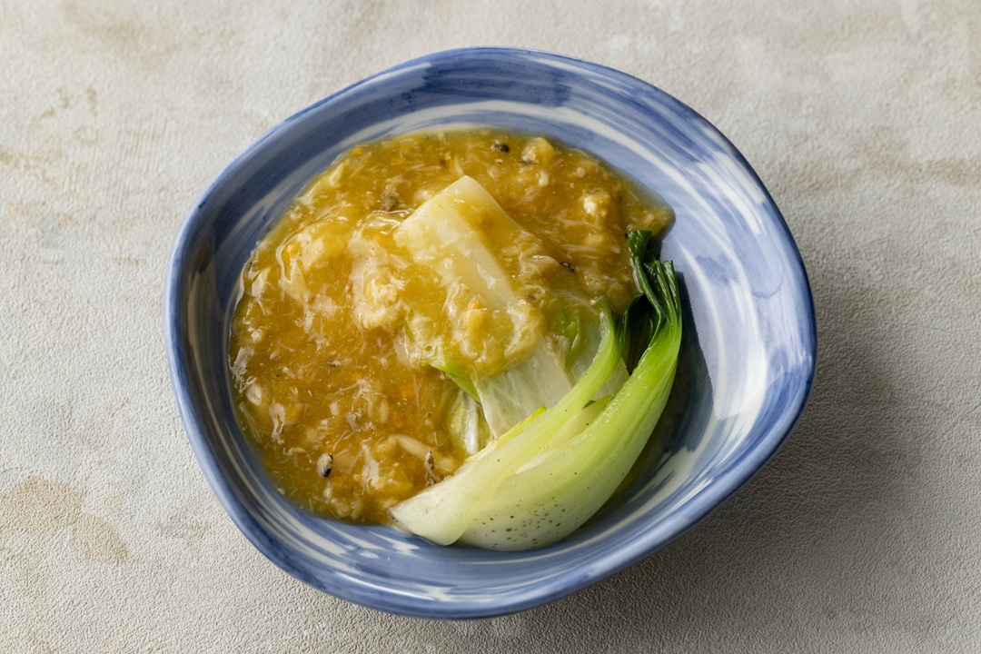 白菜の上海蟹味噌煮込み