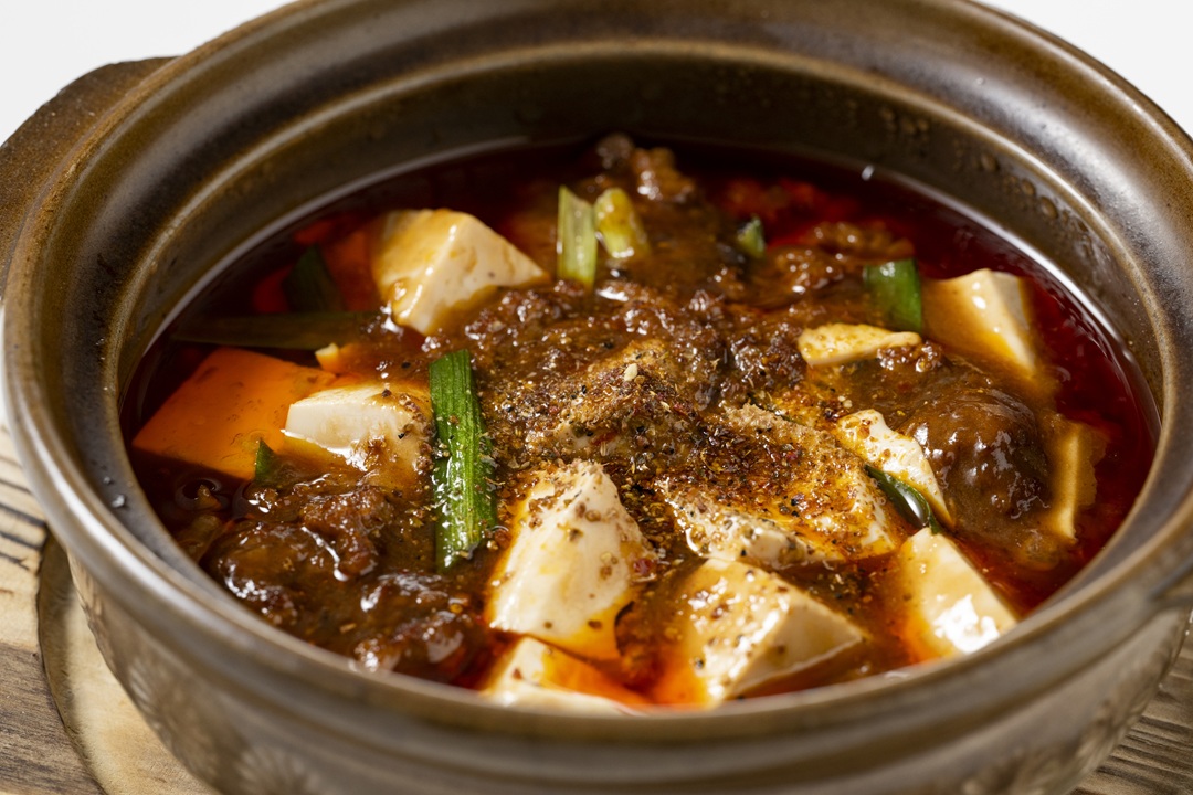 四川風麻婆豆腐　土鍋仕立て