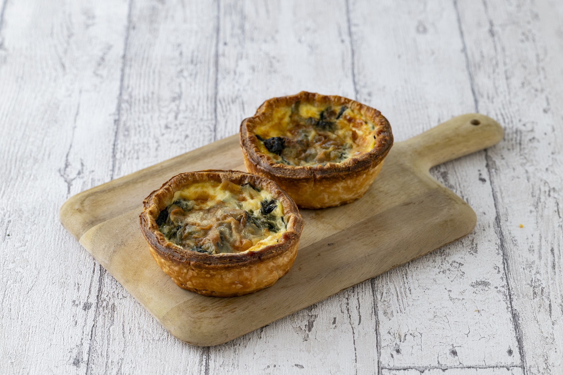 ほうれん草とベーコンのキッシュ