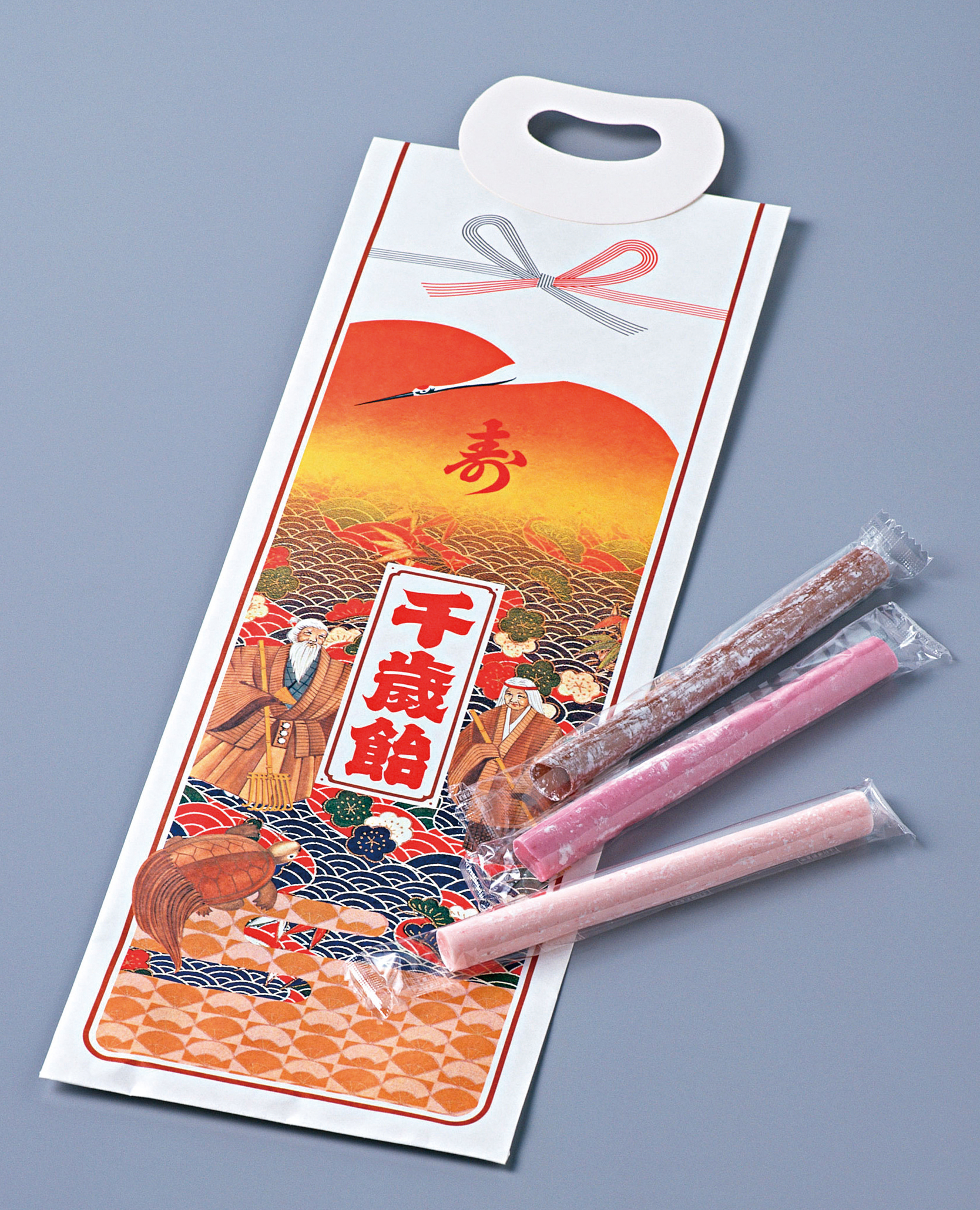 千歳飴プレゼント