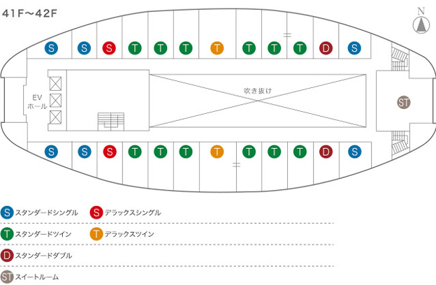 フロアマップ_アッパーフロア