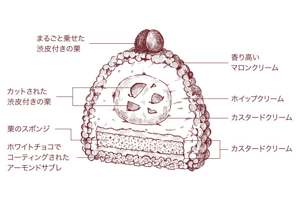 ザ・モンブラン 断面図