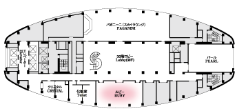 30階フロア平面図
