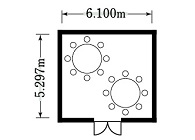 4階菫_着席レイアウト